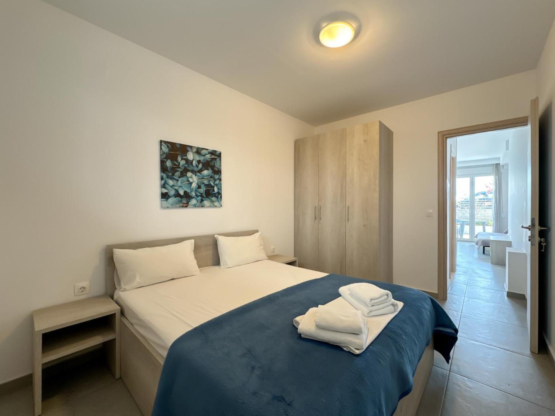Blue Horizon 6 Apartman Nea Kallikrateia Kültér fotó