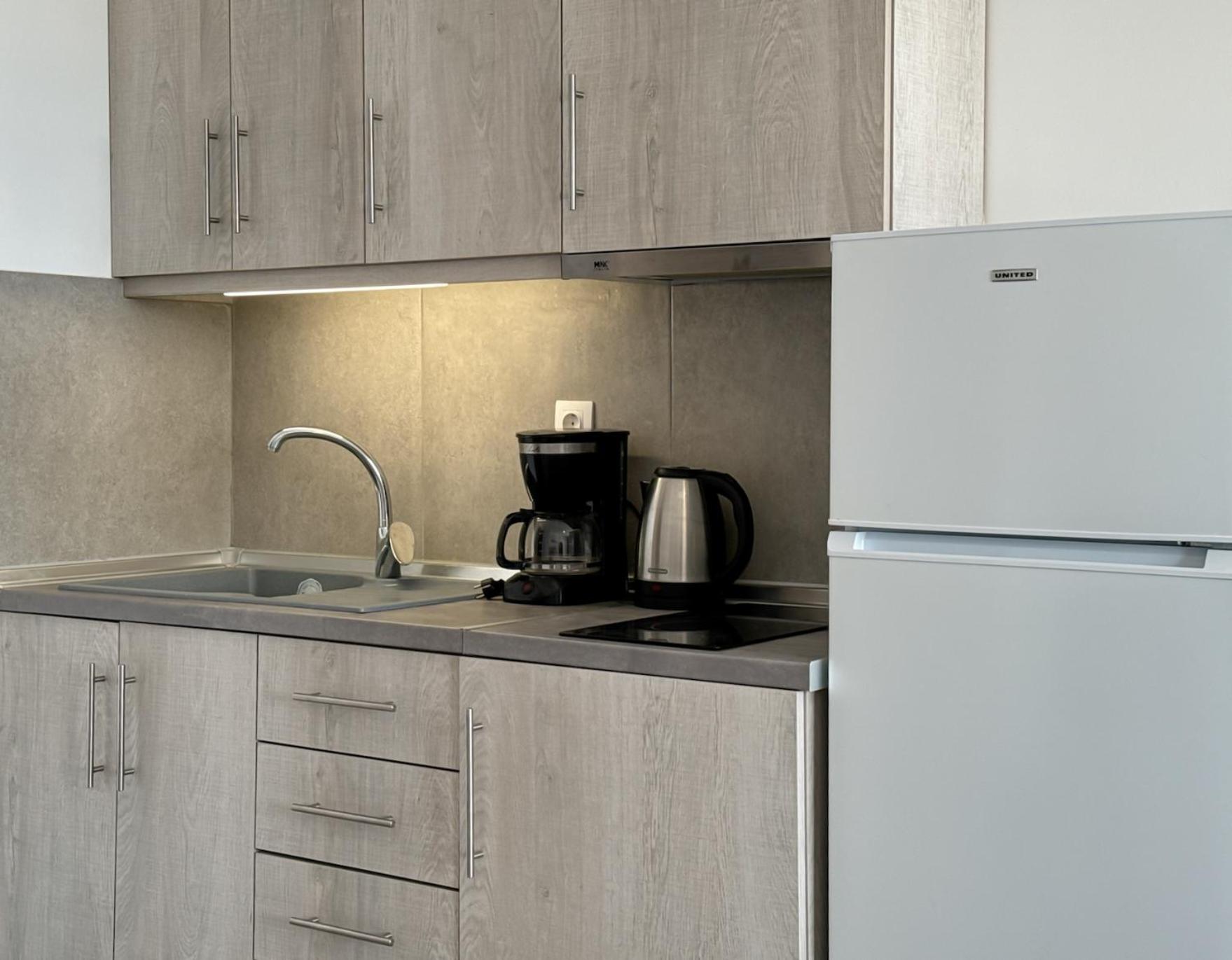 Blue Horizon 6 Apartman Nea Kallikrateia Kültér fotó