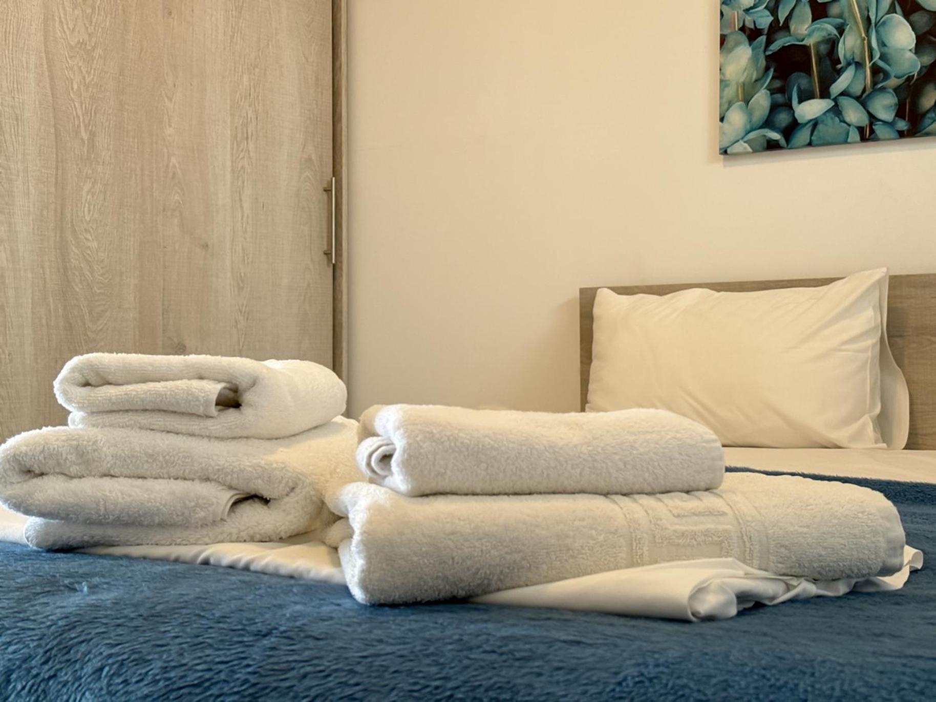 Blue Horizon 6 Apartman Nea Kallikrateia Kültér fotó